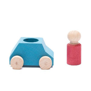 Lubulona - Turquoise with Red Figure