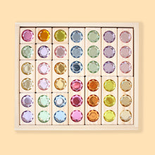 Load image into Gallery viewer, Nurture Play Australia - Double Sided 4x4 Bling Block Set in Pastel (Large)