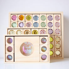Load image into Gallery viewer, Nurture Play Australia - Rainbow Crystal Kaleidoscope Window Blocks