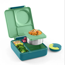 Load image into Gallery viewer, OmieBox Green Insulated Lunch container