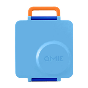 OmieBox - Insulated Bento-Style Lunch Box, Blue Sky