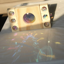 Load image into Gallery viewer, Nurture Play Australia - Rainbow Crystal Kaleidoscope Window Blocks