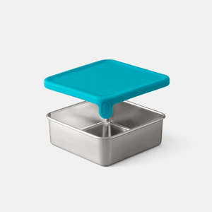 PlanetBox - Rover Big Square Dipper with Teal lid