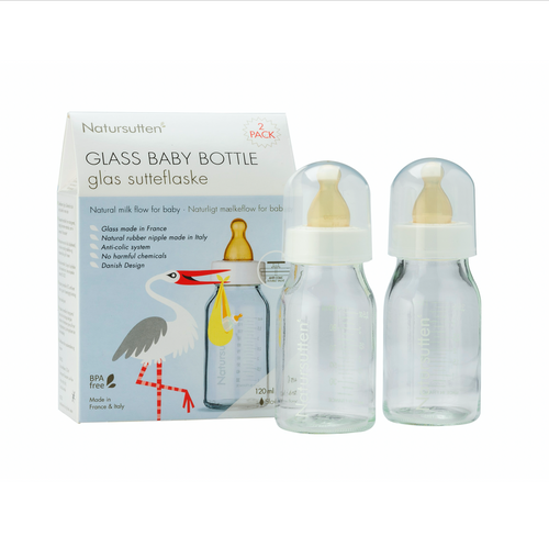 Natursutten - 2 Pack 4oz (110mL) Baby Bottles