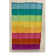 Load image into Gallery viewer, Papoose -  Lucite Cubes, Brights (40 pcs)
