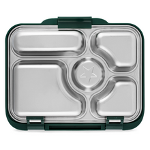Load image into Gallery viewer, Yumbox Presto 5-Compartment Stainless Steel Leakproof Bento Box - Kale Green