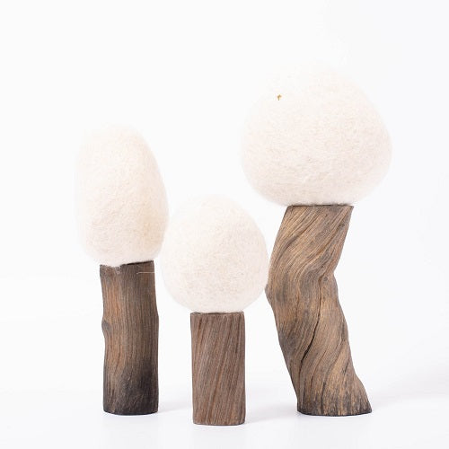Papoose Earth Winter Trees (3 pieces)