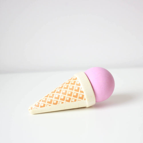 Erzi - Ice Cream Cone, Pink