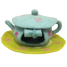 Load image into Gallery viewer, Papoose - Fairy Teapot House With Mat
