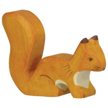 Load image into Gallery viewer, Holztiger - Squirrel, Standing, Orange